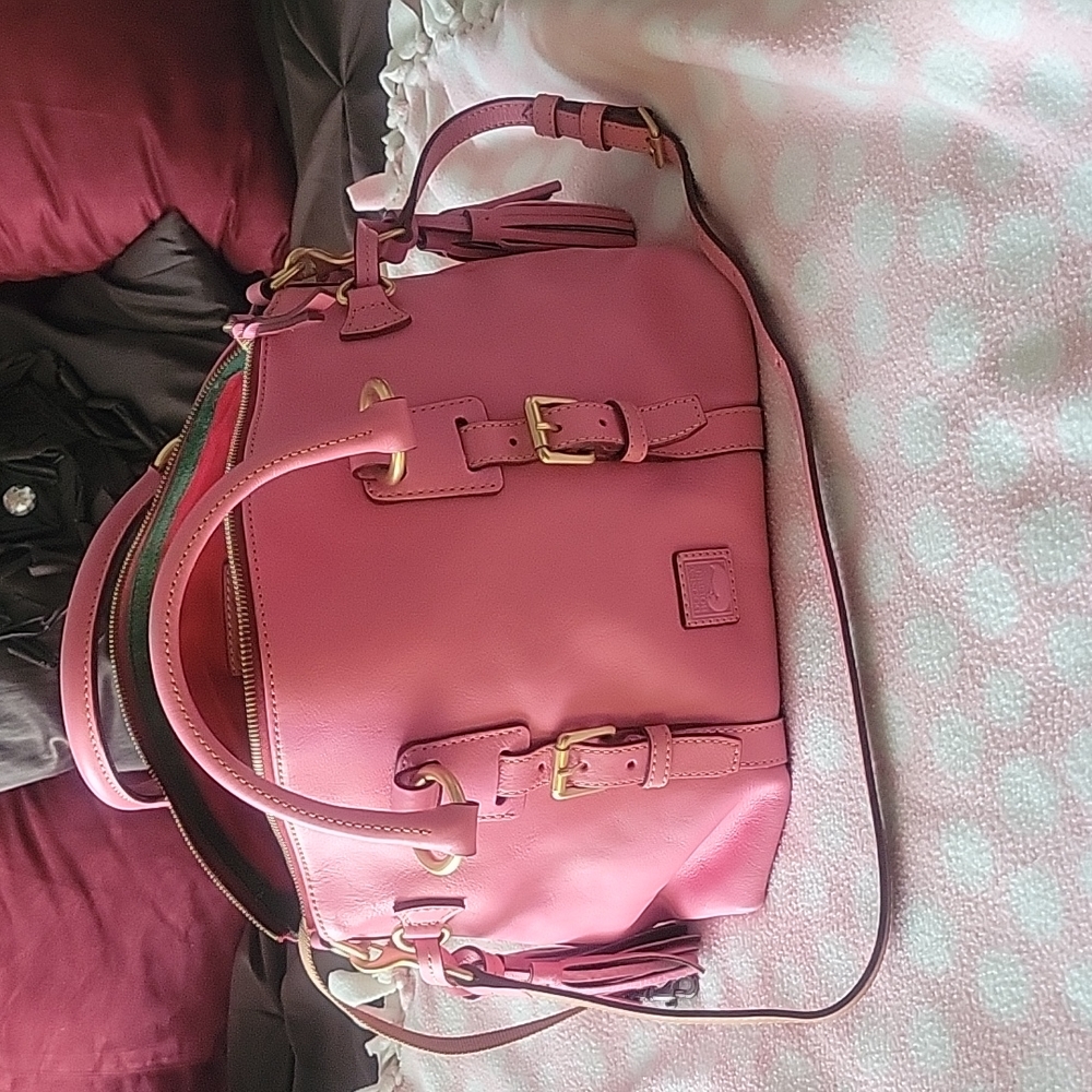 Dooney and Bourke pink satchel